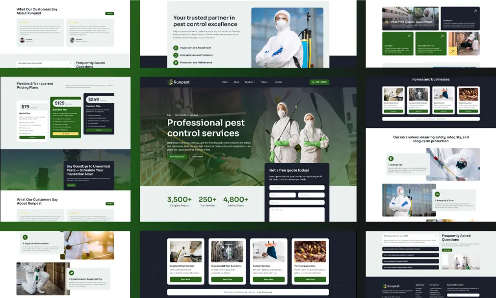 Responsive, Modern WordPress Website 1